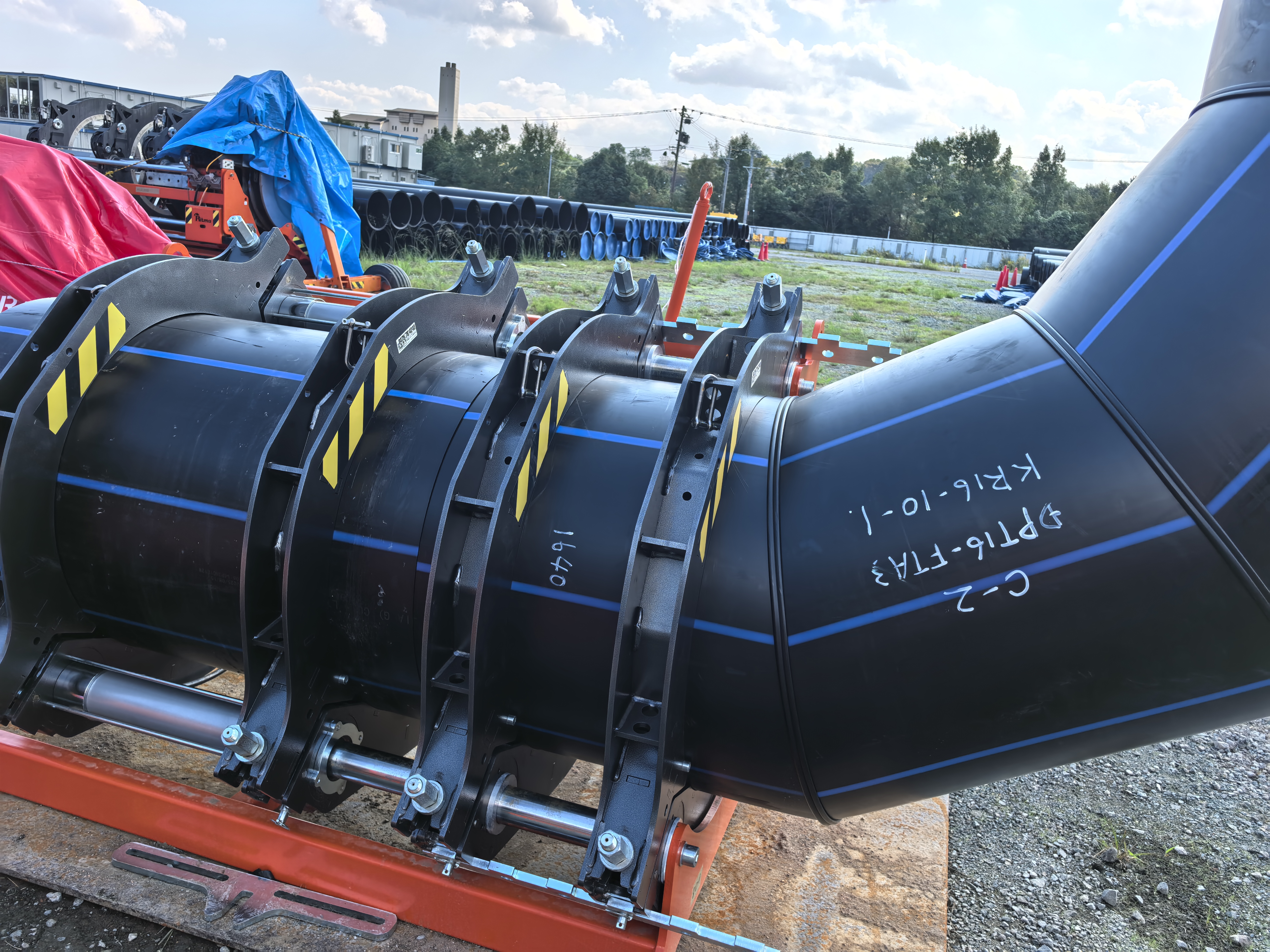 zero leak HDPE fusion joint for tailings Junta de fusión de HDPE sin fugas para relaves