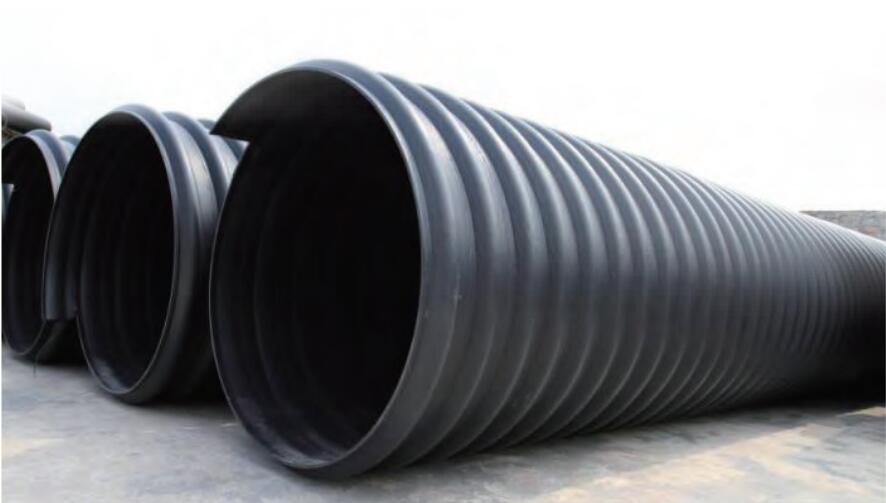 Tubo corrugado en espiral reforzado con tira de acero HDPE