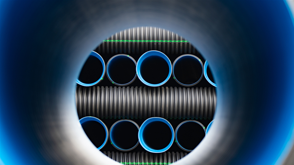 Tubo corrugado de doble pared de HDPE