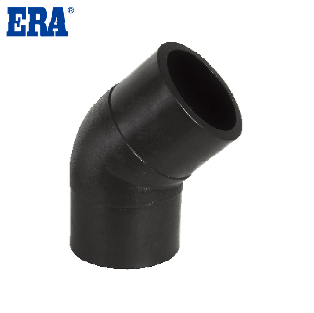 SOLDADURA A TOPE HDPE ACCESORIO PE CODO 45°