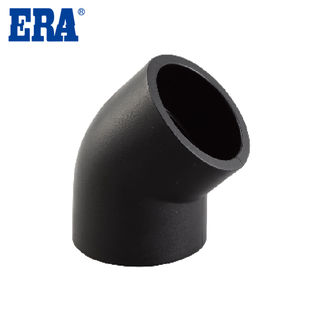 SOLDADURA A TOPE HDPE ACCESORIO PE CODO 45°(2)