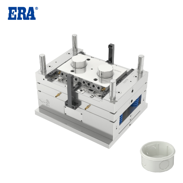Molde de caja de unión de conducto