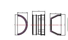 RGUK06 ADAPTADOR PARA CANAL CUADRADO/REDONDO