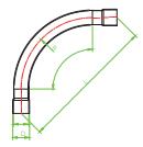 CURVA TELSTRA 90°