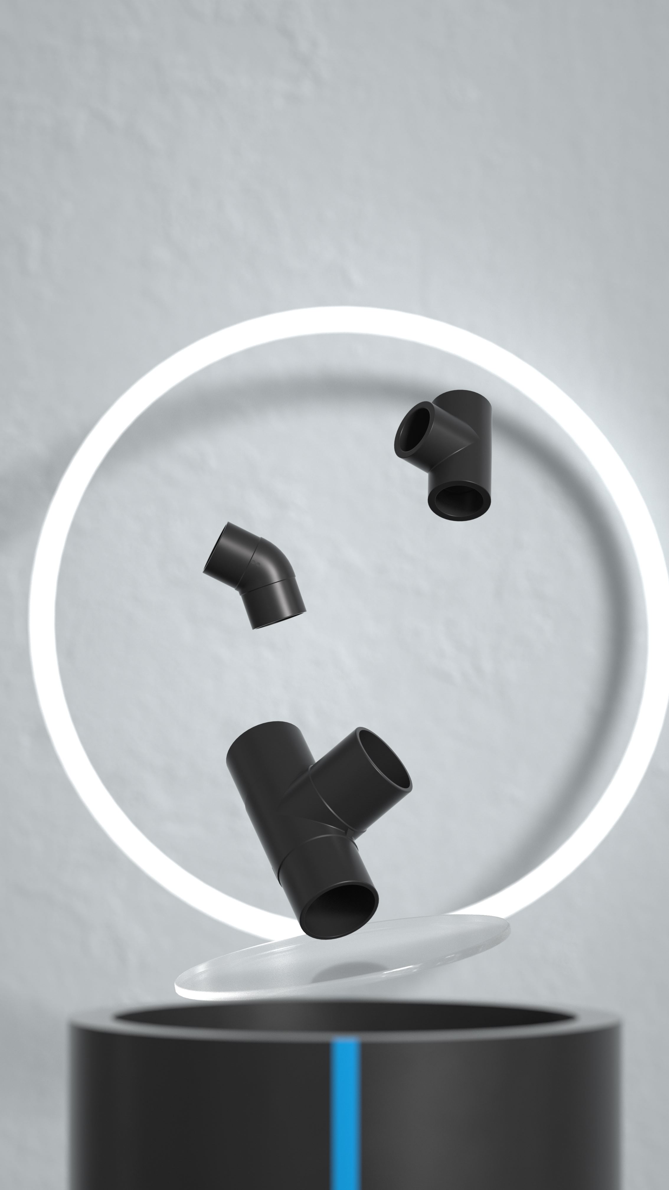 tuber&iacute;a de agua HDPE