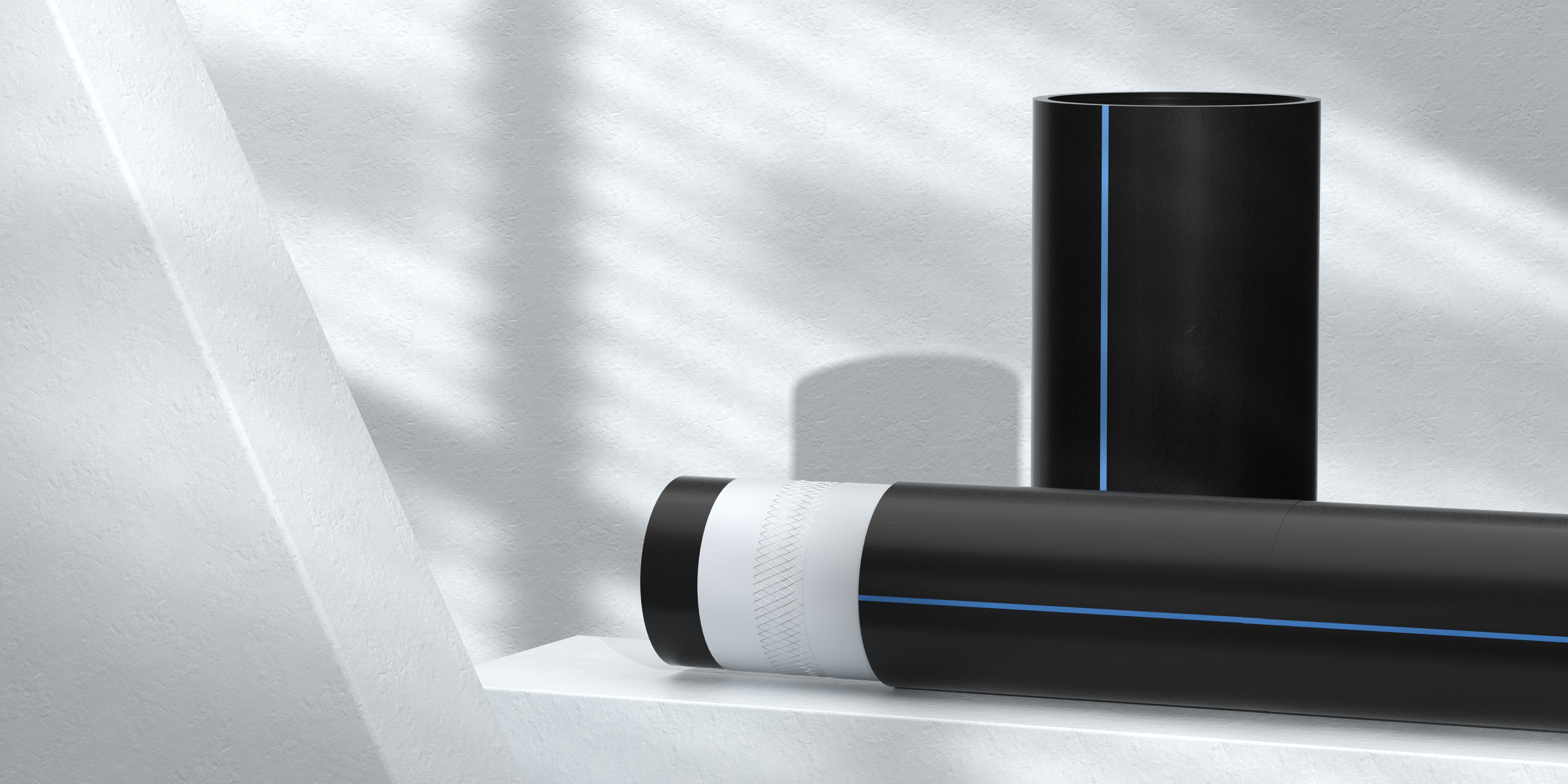 Tubos compuestos de polietileno reforzado con alambre de acero para suministro de agua (versi&oacute;n horizontal)