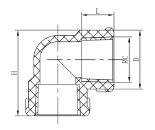 PPH THII001 CODO DE 90°