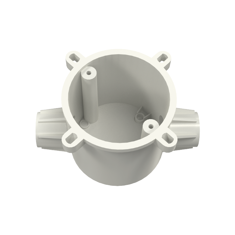 Anillo de extensión bidireccional eléctrico aislante de PVC-U