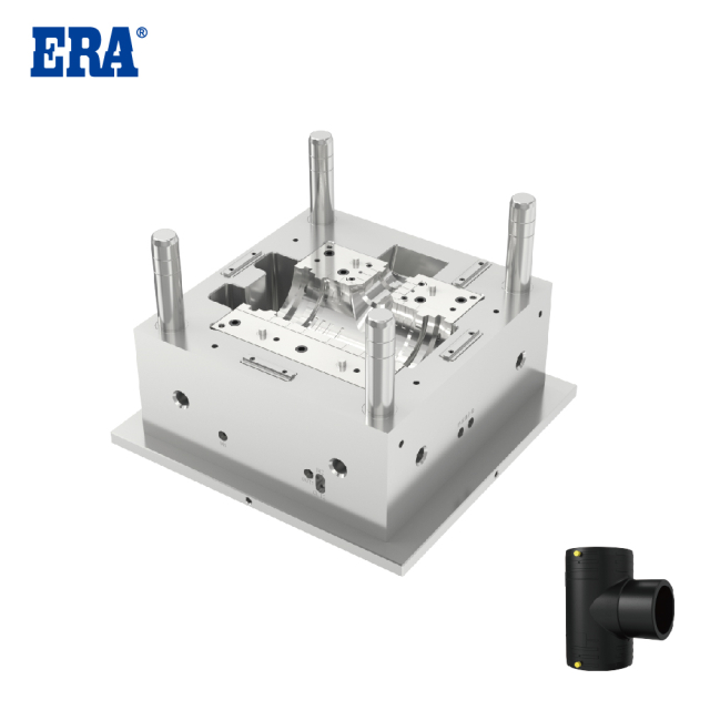 Molde de tee de electrofusión