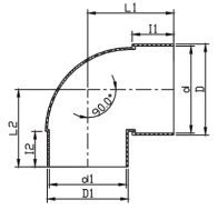 RWGA011 DESVIADOR DE 90°