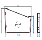 RGA003R TAPA EXTREMO DERECHO