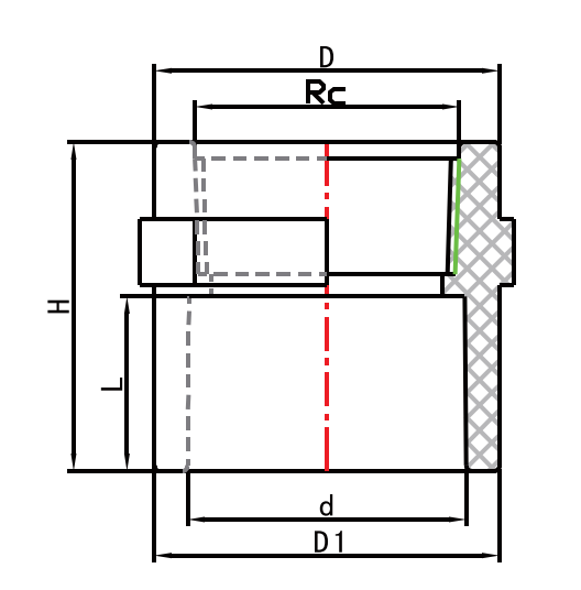 AUS011 TOMA PARA GRIFO