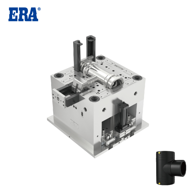 Molde de tee de electrofusión