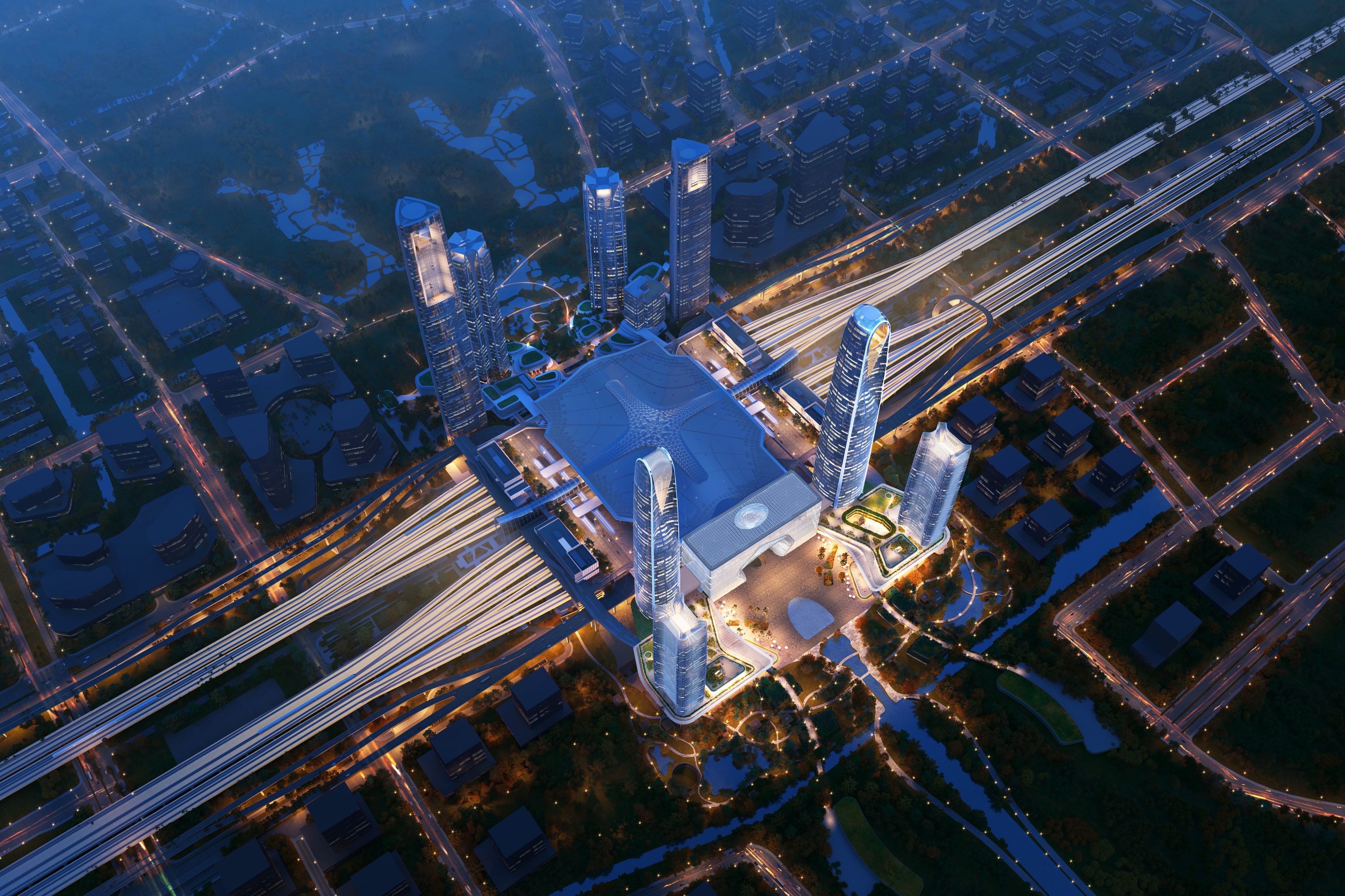 Estaci&oacute;n de tren de Hangzhou West