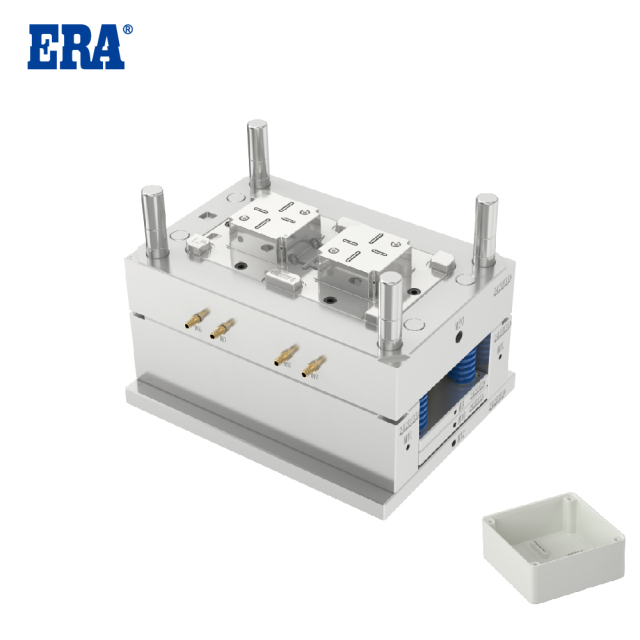 Molde de caja adaptable de conducto