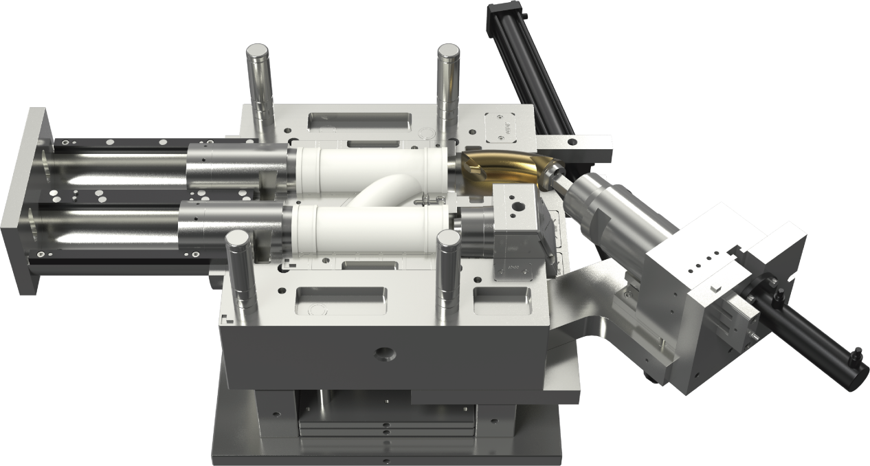 molde de instalación de tuberías