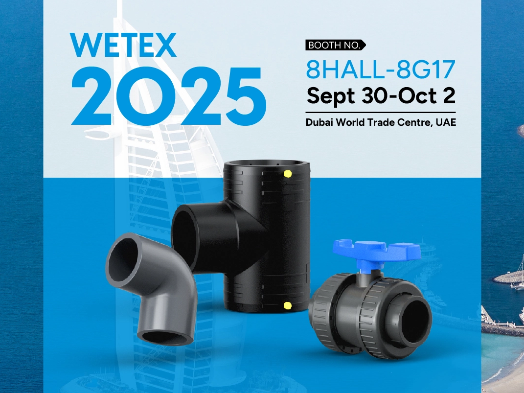 Era para exhibir soluciones avanzadas de tuberías de plástico en Wetex 2025 en Dubai | Sistemas de suministro de riego, drenaje y agua