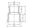 USII012 Acoplamiento reductor