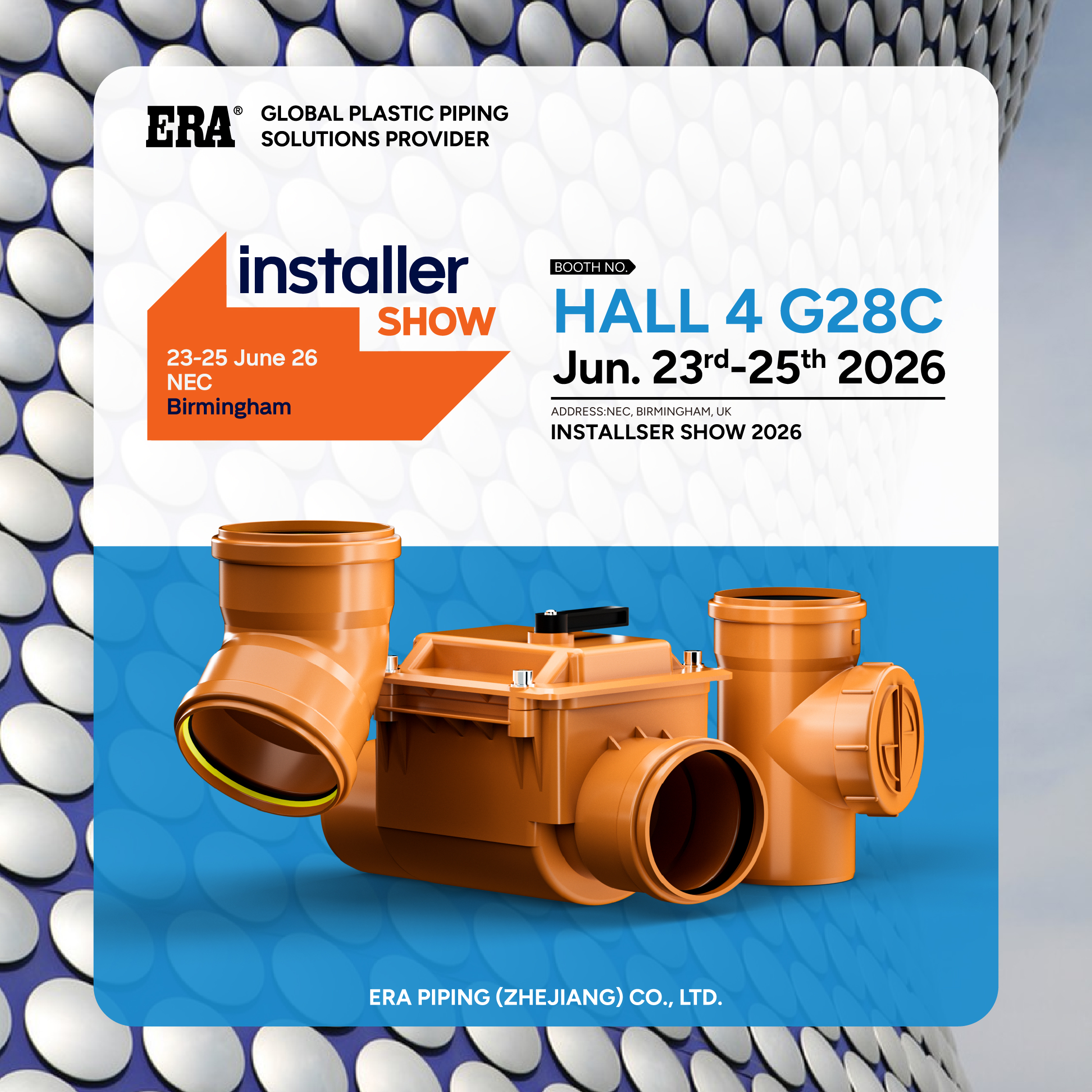 era-piping-solutions-installershow-2026-stand-g28c
